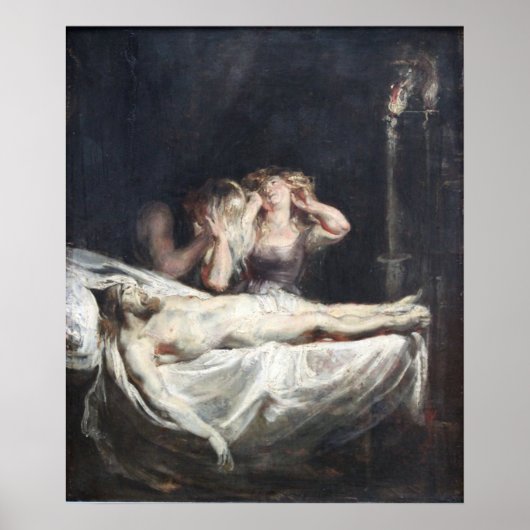 Poster Rubens - Lamentation du Christ (1610) (Devant)