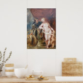 Poster Rubens - Mars, Vénus & Cupid (Cuisine)
