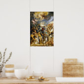 Poster Rubens - Martyre de Saint Livinus (Cuisine)