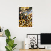 Poster Rubens - Martyre de Saint Livinus (Bureau à domicile)