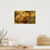 Poster Rubens - Mercure Et Argus 1636 (Cuisine)
