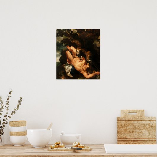 Poster Rubens - Prometheus Bound (Cuisine)