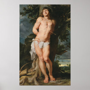 Poster Rubens - Saint-Sébastien