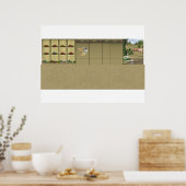 Poster Rubicon 3 diorama background (Cuisine)