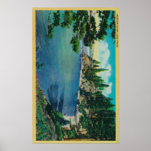 Poster Rubicon Point ViewLake Tahoe, CA