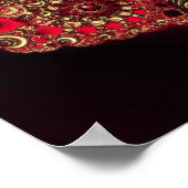 Poster Rubies & Gold Print (Coin)