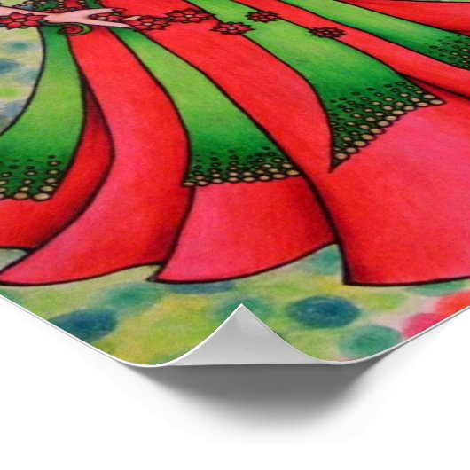 Poster Ruby Belly Dancer Imprimer (Coin)