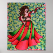 Poster Ruby Belly Dancer Imprimer (Devant)