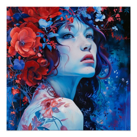 Poster Ruby et Periwinkle Imaginaire femme (Devant)