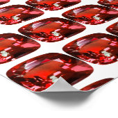 Poster Ruby Gemstone Red (Coin)
