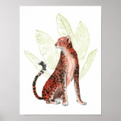 Poster Ruby Runner Leopard (Devant)