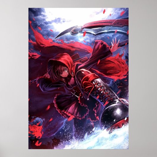 Poster Ruby RWBY (Devant)