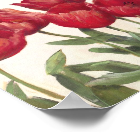 Poster Ruby Tulips (Coin)