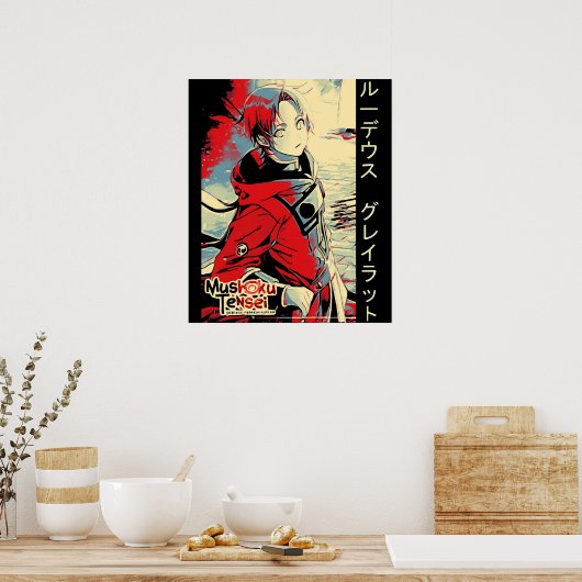 Poster Rudeus Greyrat (Cuisine)