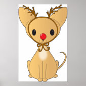Poster Rudolf Chihuahua (Devant)