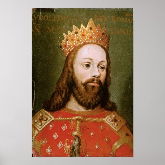 Poster Rudolf I a découvert le Saint Empereur Romain (Devant)