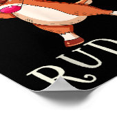 Poster Rudolph Santas Reindeers Family Matching Outfit Ch (Coin)