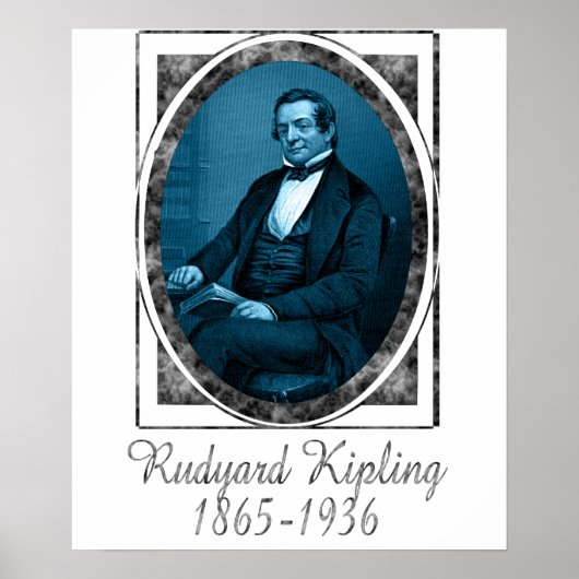 Poster Rudyard Kipling (Devant)