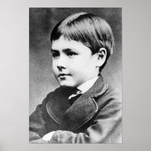 Poster Rudyard Kipling, c.1870 (Devant)