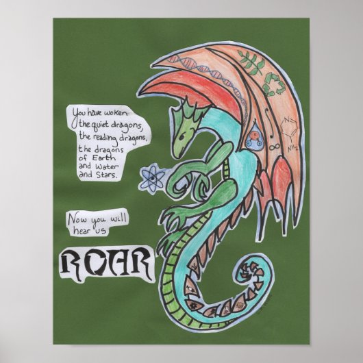 Poster Rue 11x14 (Devant)