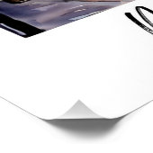 Poster Rue à Montmartre quartier de Paris (Coin)