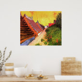 Poster Rue à Saintes-Maries par Vincent van Gogh (Cuisine)