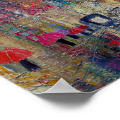 Poster Rue, art contemporain. (Coin)