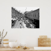 Poster Rue Baltimore (Cuisine)