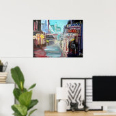 Poster Rue Bourbon (Bureau à domicile)