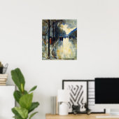 Poster Rue de Berlin à la fin de l'automne (Bureau à domicile)