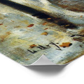 Poster Rue de Berlin à la fin de l'automne (Coin)