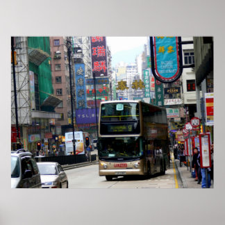 Poster Rue de Hong Kong