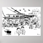 Poster Rue de Katmandou (Devant)