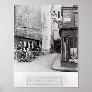 Poster Rue de la Montagne Sainte-Genevieve