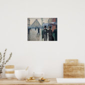 Poster Rue de Paris (Cuisine)