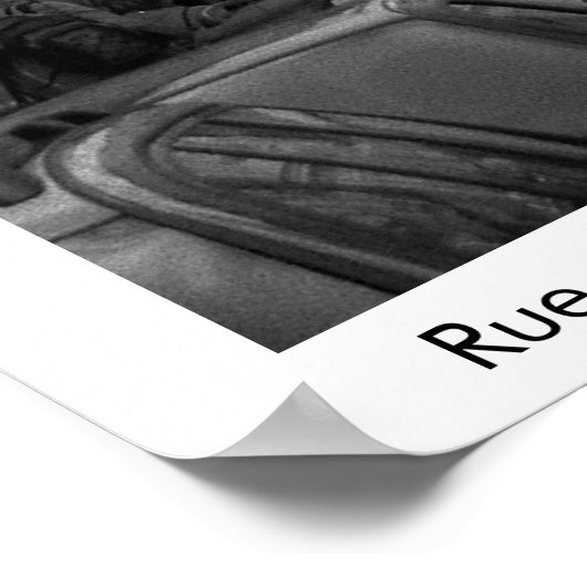 Poster Rue de Paris - G Shepard (Coin)