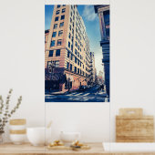 Poster Rue de San Francisco (Cuisine)