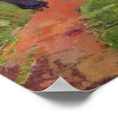 Poster 'Rue de Tahiti' - Paul Gauguin Imprimer (Coin)