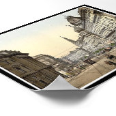 Poster Rue des Anneaux, Budapest, Hongrie (Coin)