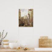 Poster Rue des Pretes, St Germain L'Auxerrois, Paris (Cuisine)