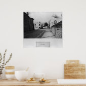 Poster Rue des Saules, Paris, 1858-78 (Cuisine)