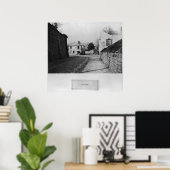 Poster Rue des Saules, Paris, 1858-78 (Bureau à domicile)