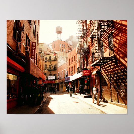 Poster Rue Doyers, Petites (Devant)