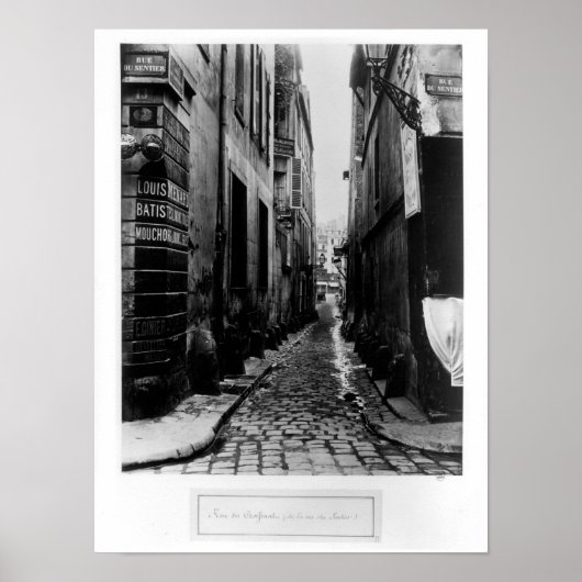 Poster Rue du Croissant (Devant)