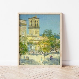 Poster Rue du Grand Capitaine   Childe Hassam