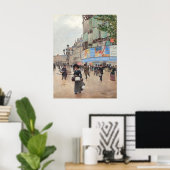 Poster Rue du Havre - Jean Béraud (Bureau à domicile)