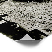 Poster Rue du Jardinet et impasse (Coin)