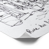 Poster Rue du Petit Champlain, Québec, Canada (Coin)