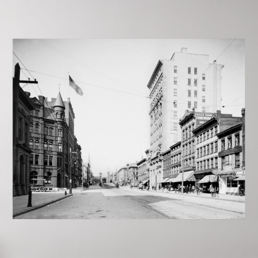 Poster Rue Genesee : 1905 (Devant)