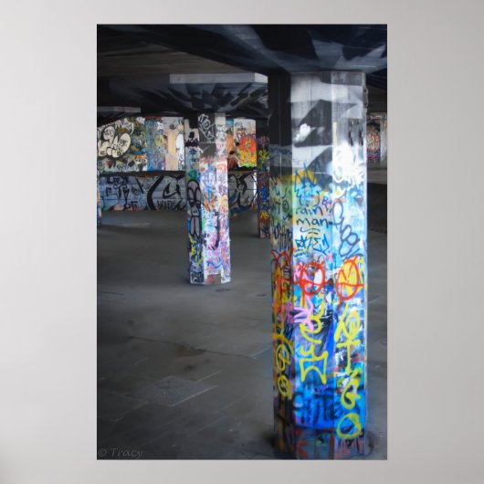 Poster Rue Graffiti (Devant)